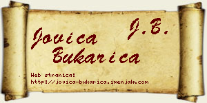 Jovica Bukarica vizit kartica